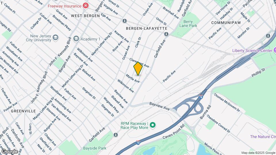 43 Randolph Ave Mapa y Detalles de la Ubicación