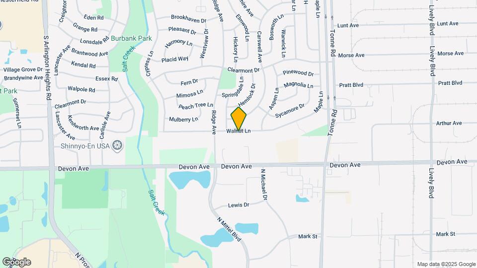 371 Walnut Ln Map and Location Details