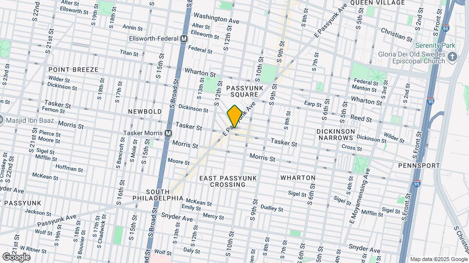 1033 Tasker St Map and Location Details