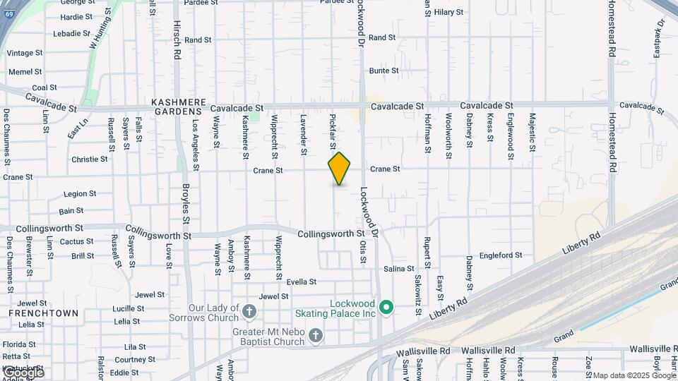 3914 Pickfair St Mapa y Detalles de la Ubicación