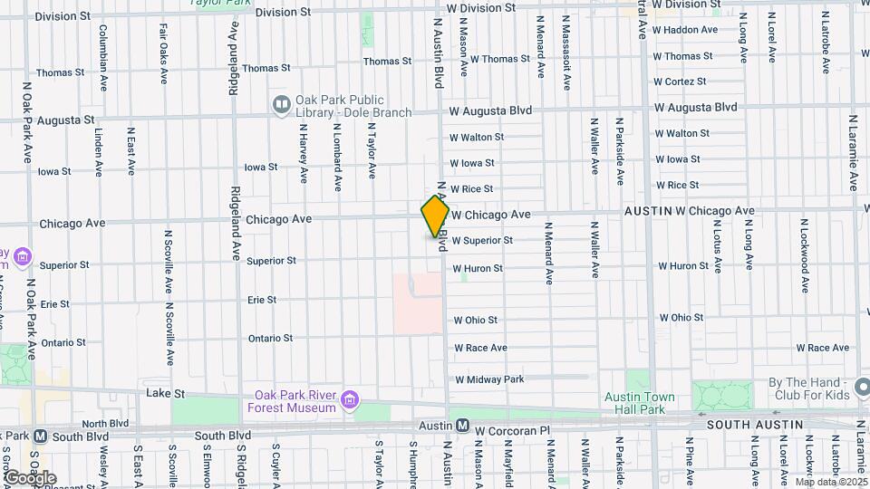 710-712 N. Austin Blvd. Oak Park, IL 60302 Map and Location Details