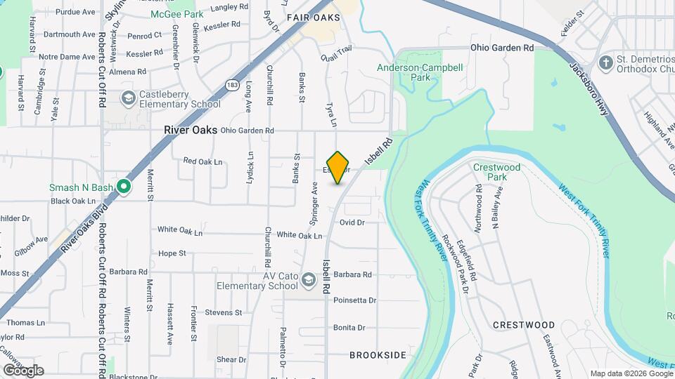 905 Isbell Rd Map and Location Details