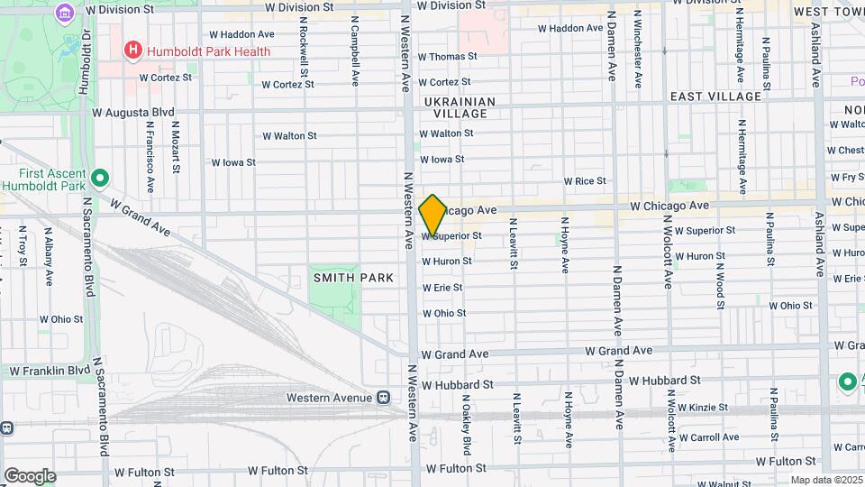2335-37 W Superior St Map and Location Details
