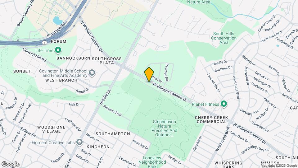 3307 W William Cannon Dr Map and Location Details