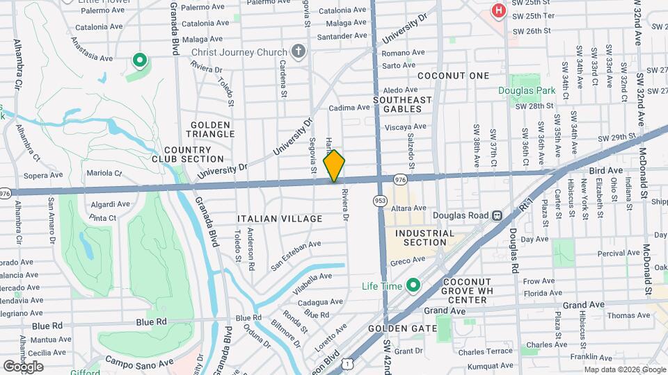 510 Bird Rd Map and Location Details