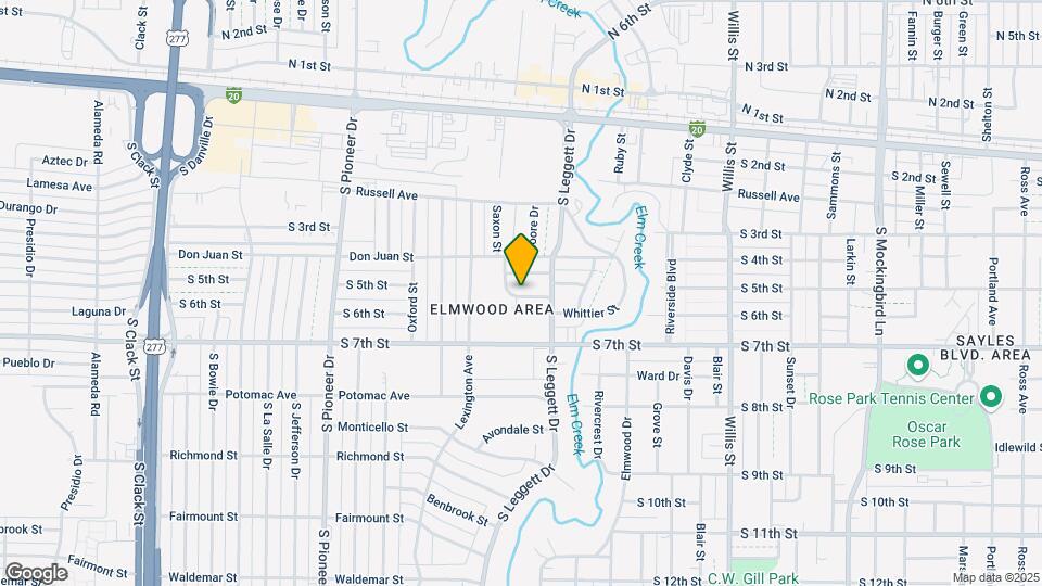 4022 Redbud Cir Mapa y Detalles de la Ubicación