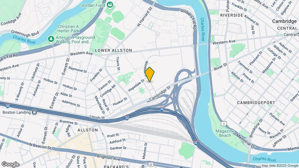 28 Windom St, Unit 2 Map and Location Details