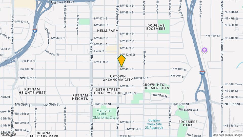 1015 NW 40th St Map and Location Details