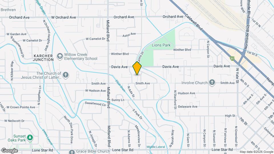 702 Smith Ave Map and Location Details