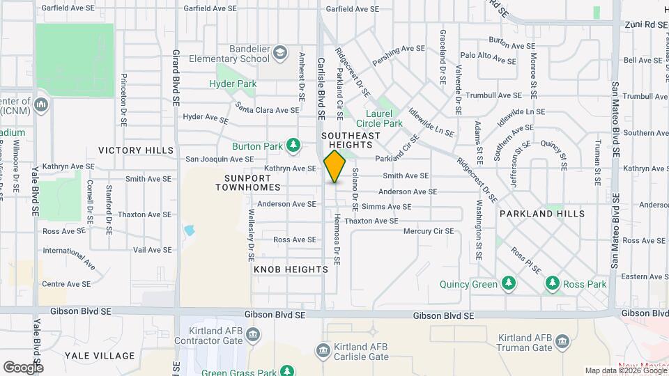 1007 Hermosa Dr SE Map and Location Details