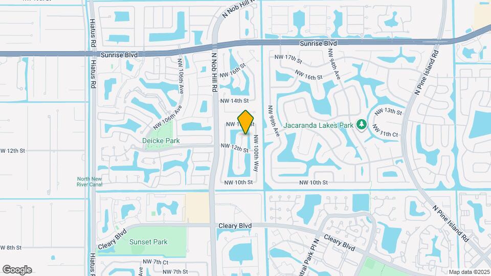 1260 NW 101st Ave Map and Location Details