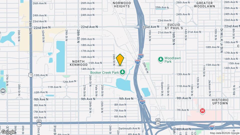 2301 14th Ave N Map and Location Details