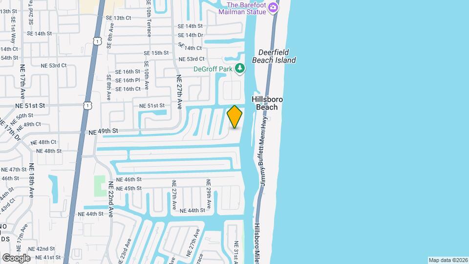 3100 NE 48th Ct Map and Location Details
