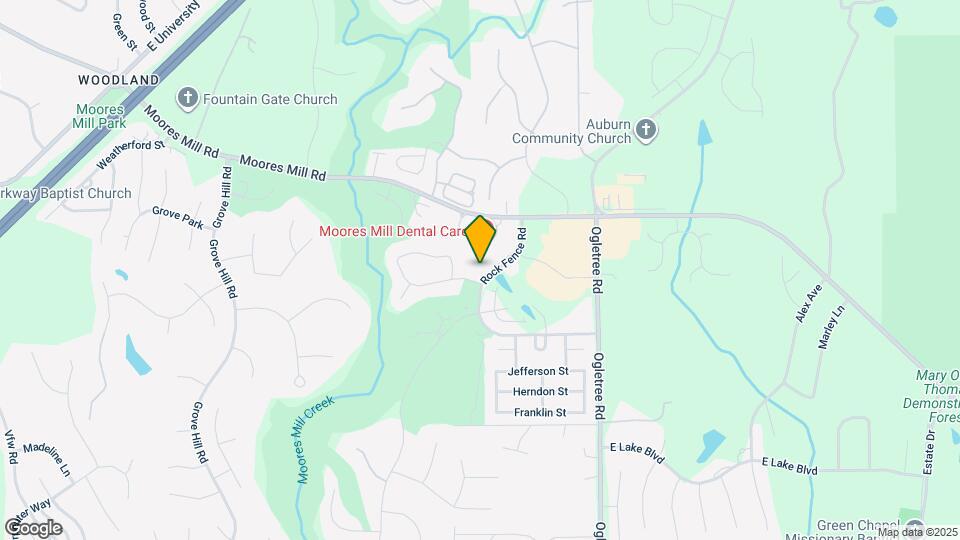 2021 Hillbrook Cir Mapa y Detalles de la Ubicación
