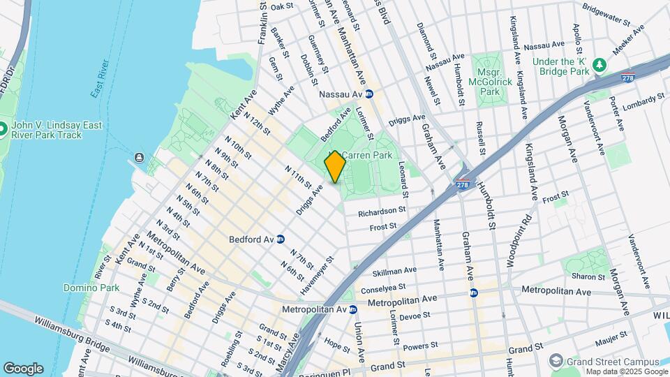 162 N 12th St Mapa y Detalles de la Ubicación