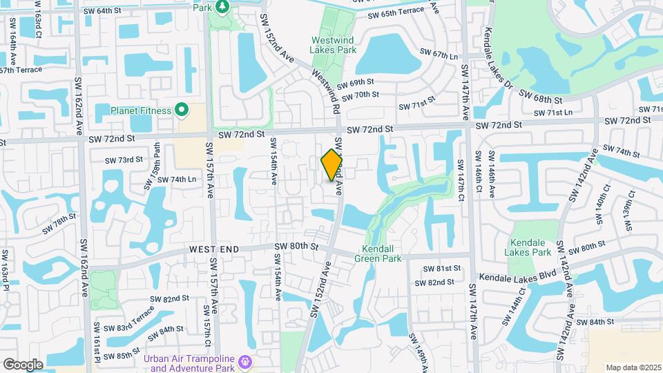 7510 SW 152nd Ave Map and Location Details