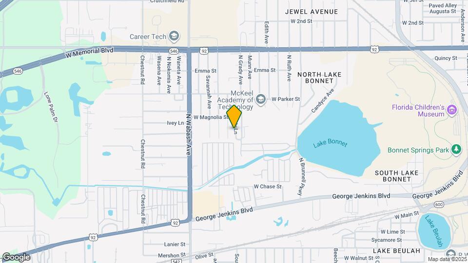 612 Grady Ln Map and Location Details