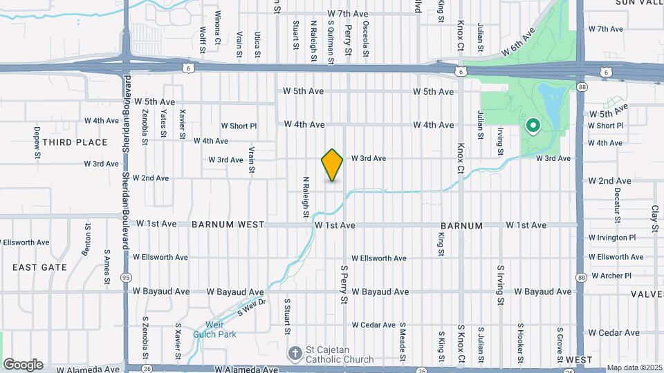 210 Quitman St Map and Location Details