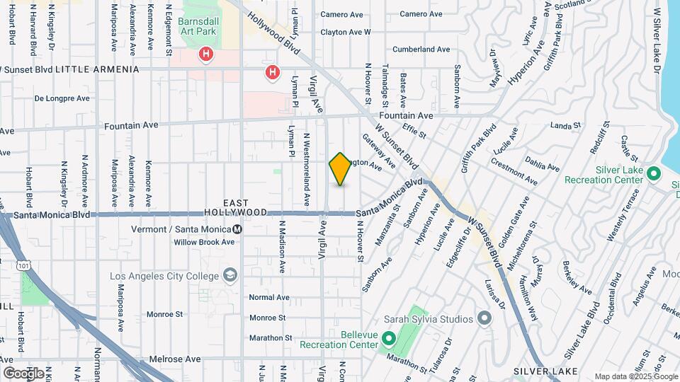 1139 N Commonwealth Ave Map and Location Details