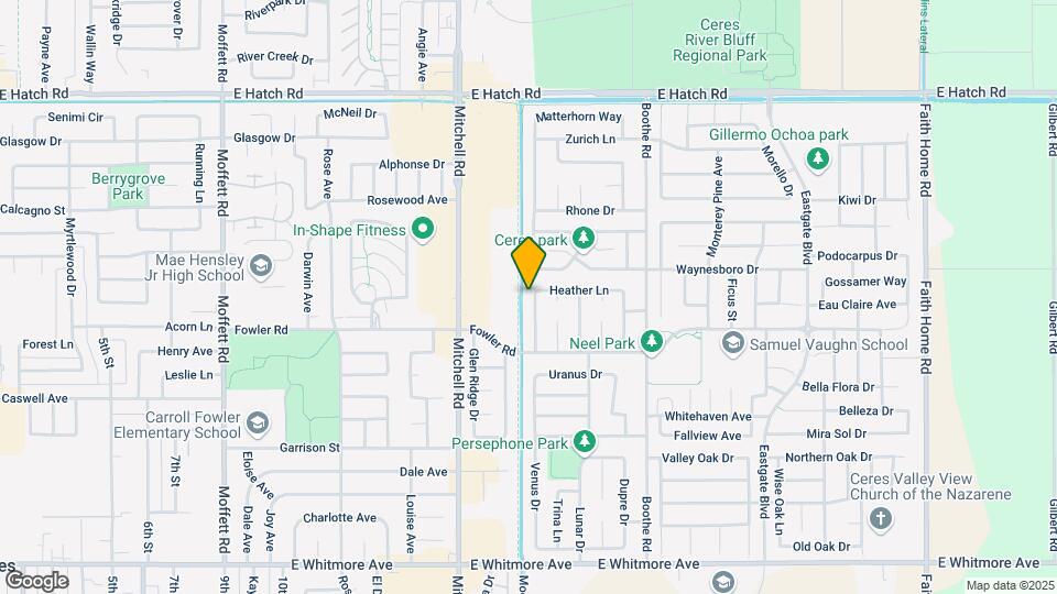 1809 Larkspur Ln Map and Location Details