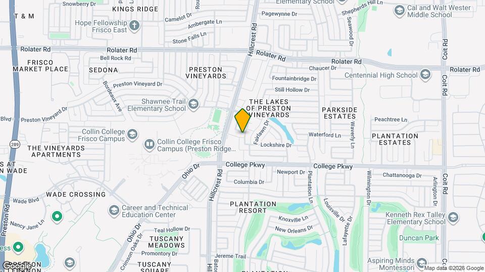 11027 Denmere Ln Map and Location Details