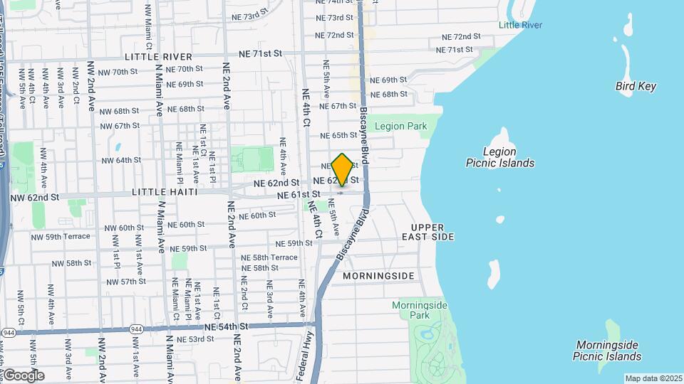 529 NE 61st St Map and Location Details