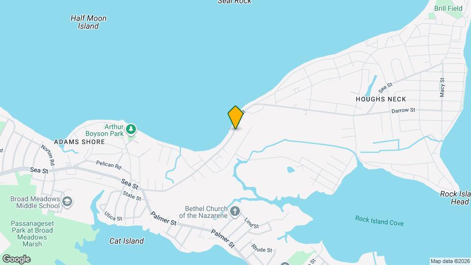 735 Sea St Mapa y Detalles de la Ubicación