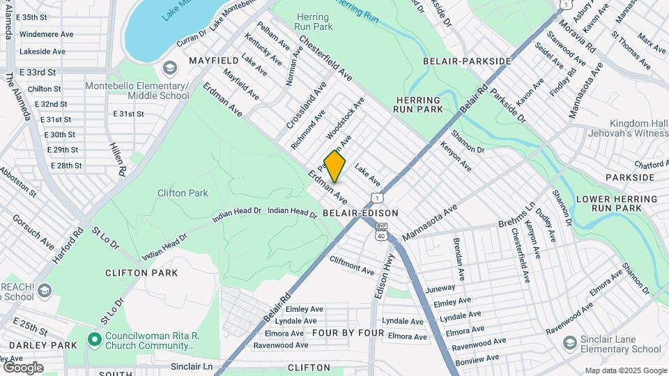 2900 Erdman Ave Map and Location Details