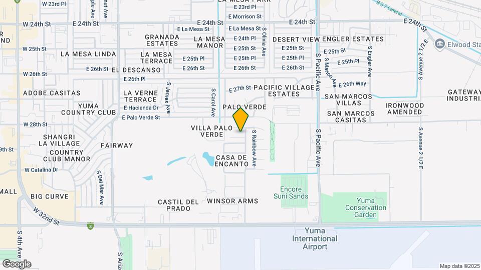 1424 E Sunset Ct Map and Location Details
