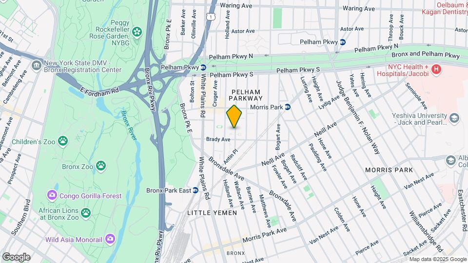 2079 Wallace Ave Map and Location Details