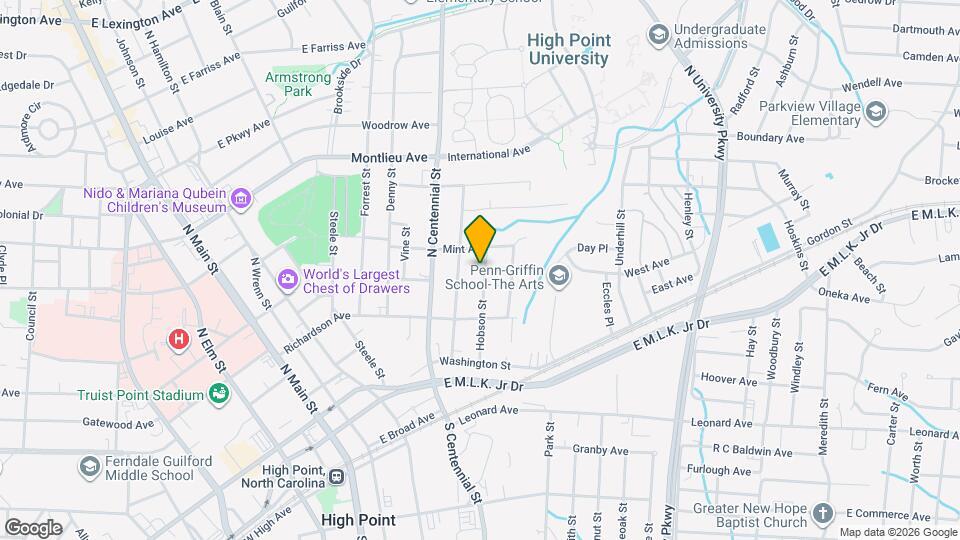 409 Hobson St Map and Location Details