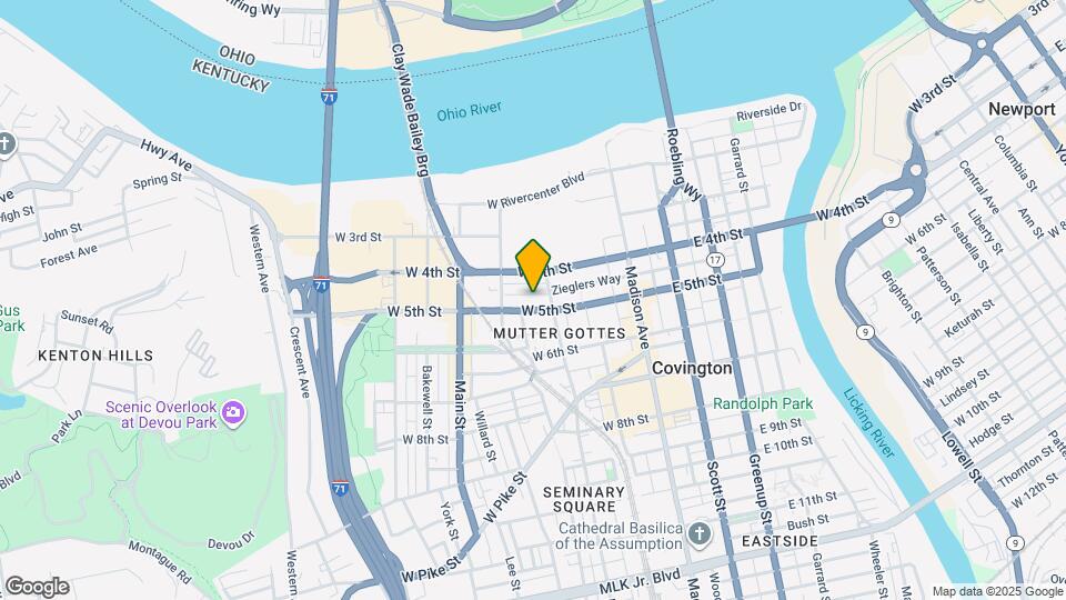 213 Covington Ave, Unit A Mapa y Detalles de la Ubicación