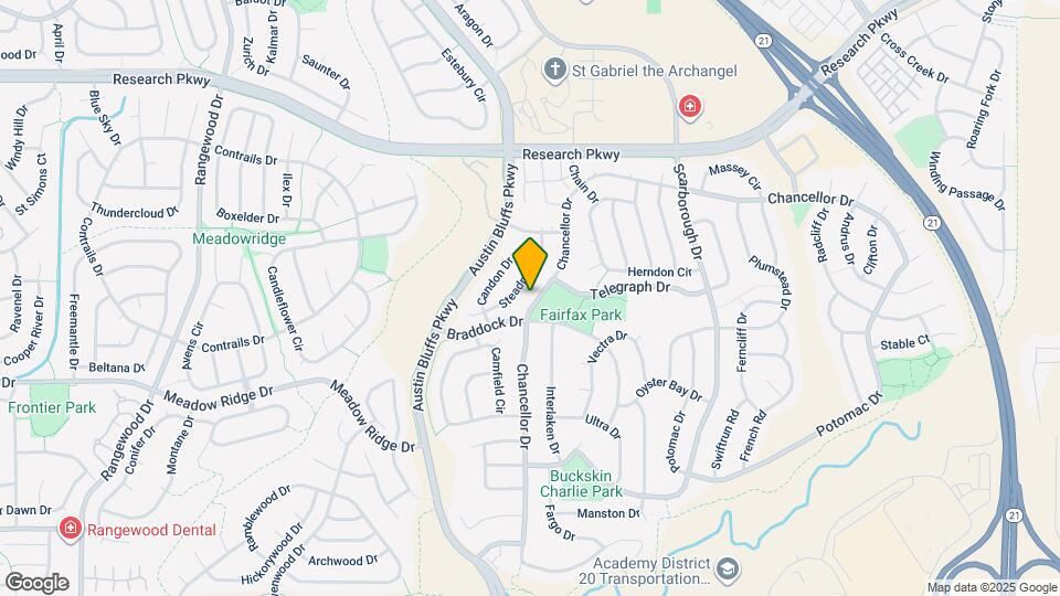 8140 Chancellor Dr Mapa y Detalles de la Ubicación