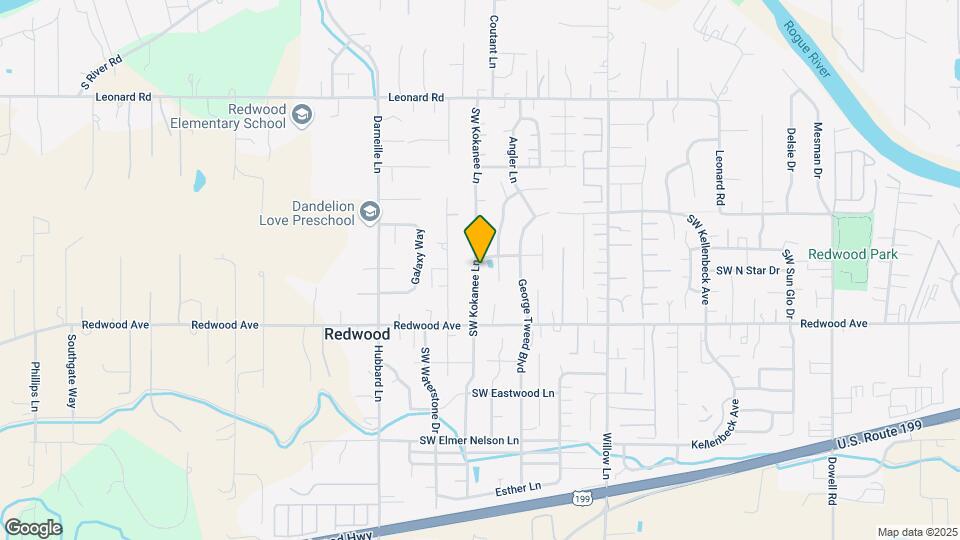 1409 SW Kokanee Ln Map and Location Details