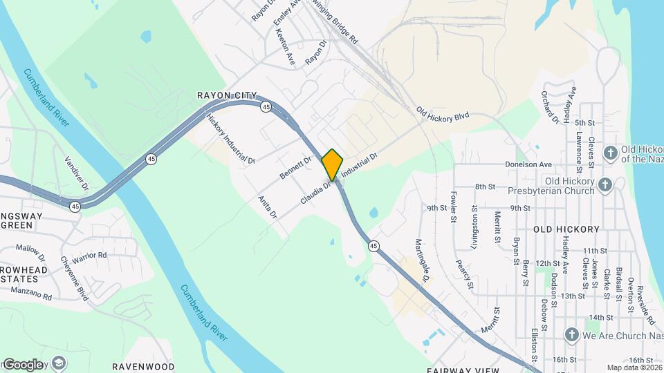 101 Claudia Dr Map and Location Details