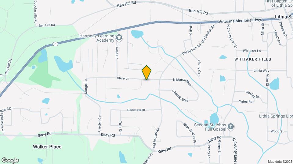 4332 Clare Ln Map and Location Details