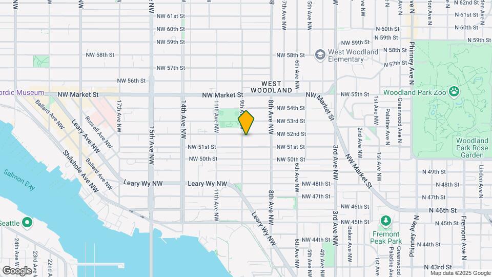 5116 9th Ave NW Mapa y Detalles de la Ubicación