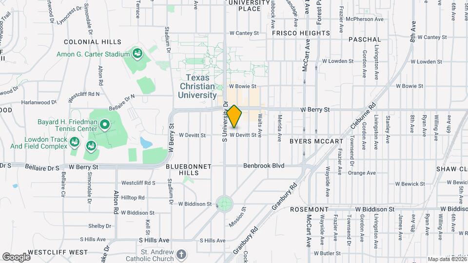 3144 Cockrell Ave Map and Location Details