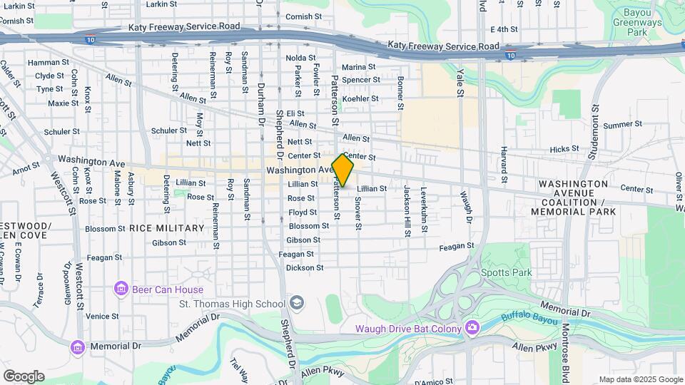 804 Patterson St Map and Location Details
