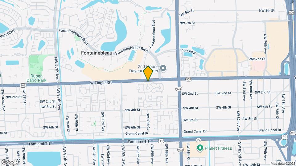 8900 W Flagler St Map and Location Details
