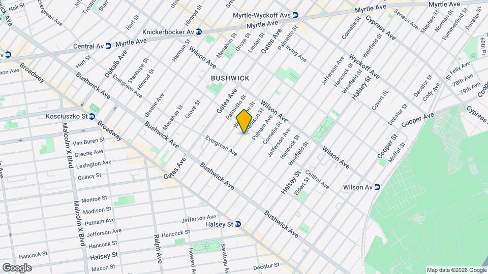 1110 Madison St Map and Location Details