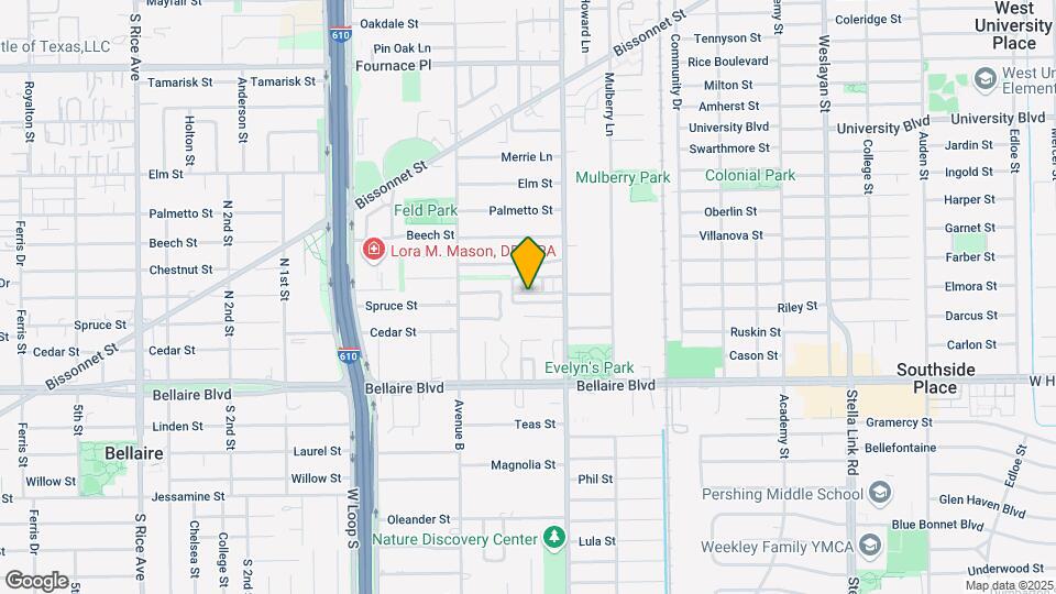 4537 Acacia St Map and Location Details