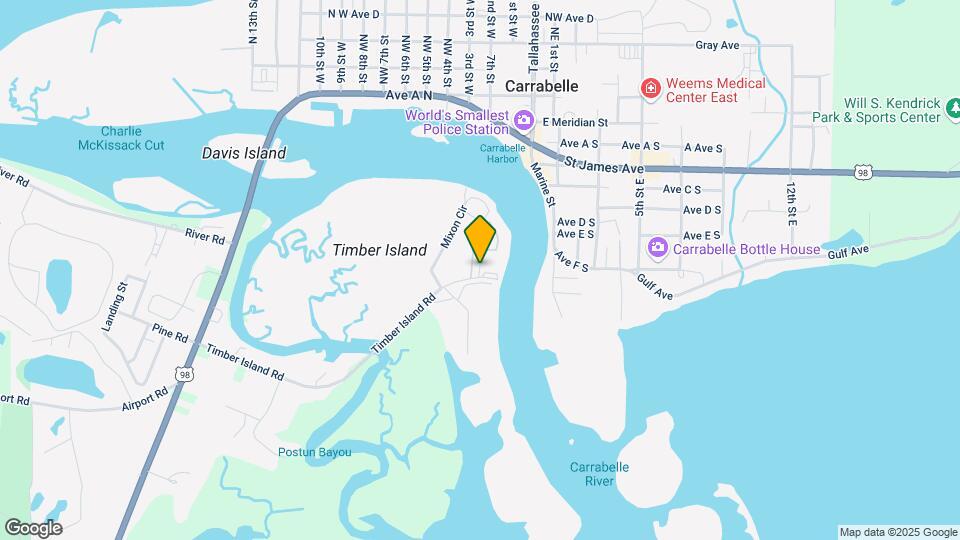 280 Pirates Landing Dr Map and Location Details