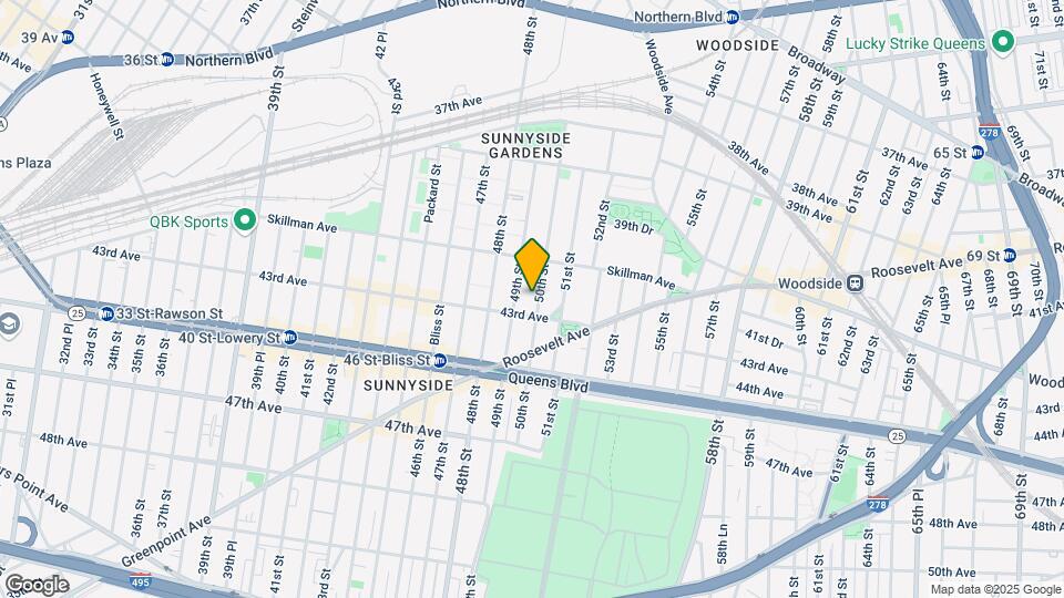 4142-42 50th St Map and Location Details