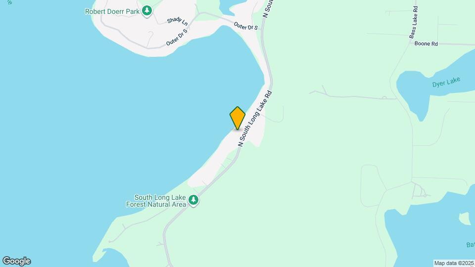 843 N South Long Lake Rd Mapa y Detalles de la Ubicación