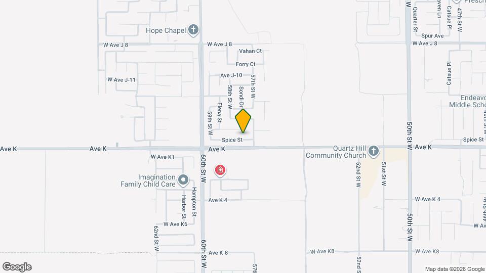 5741 Spice St Map and Location Details