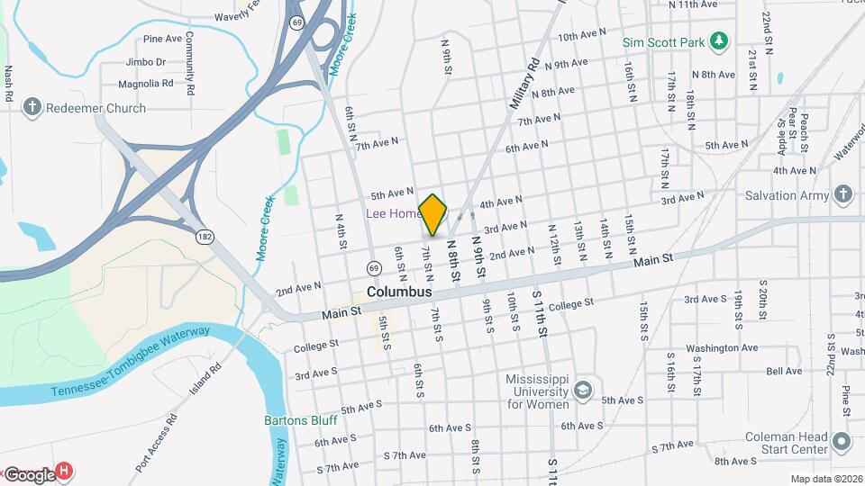 Lofts at Seventh Street Centre Map and Location Details