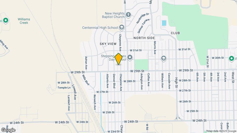 2917 Cheyenne Ave Map and Location Details