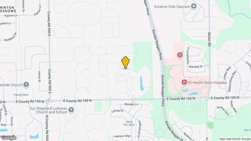 9823 Kenwood St Map and Location Details