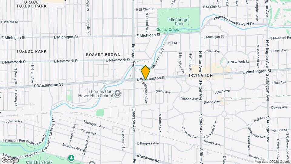 5143 Washington St Map and Location Details